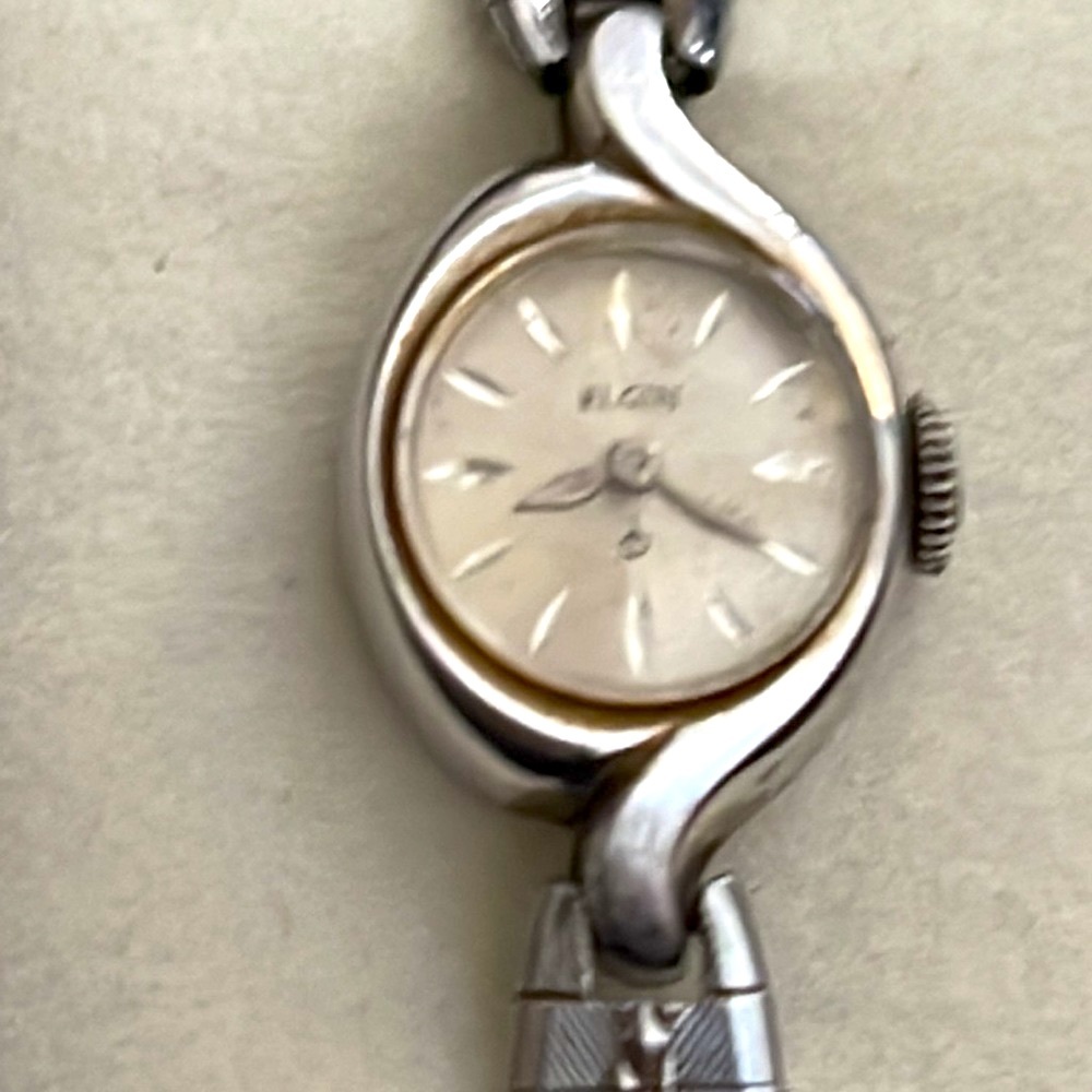 Vtg - Elgin Lady 10k RH watch